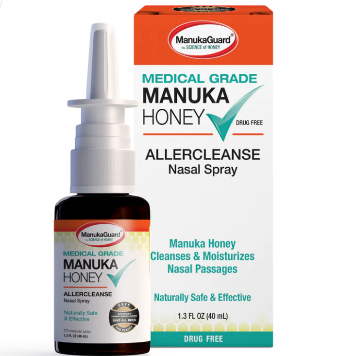 Medical Grade Manuka Honey Allercleanse Nasal Spray MGO400 (40ml)
