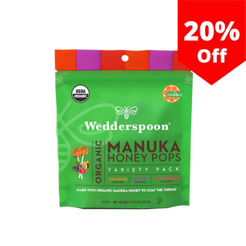 20%OFF!!オーガニック マヌカハニー ポップス《バラエティパック》